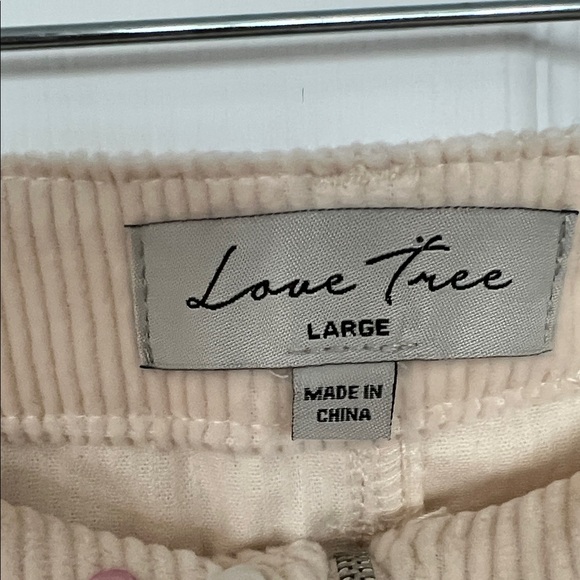 Love Tree Beige Corduroy Mini Skirt - Picture 2 of 4